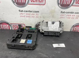 Комплект- Блок управління двигуном, блок запобіжників, блок BSI Citroen C4, 1.6 б