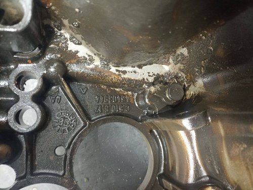 Кришка коробки переключення передач задня частина Alfa Romeo