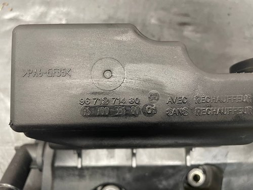 Блок вентиляции картерных газов (сапун) 2.0 HDi