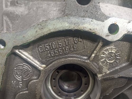 Корпус коробки переключення передач 1.9 jtd