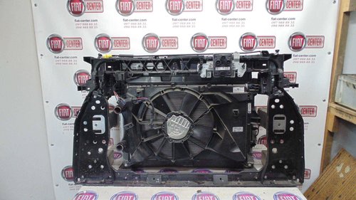 Радиатор охлаждения двигателя в сборе с усилителем