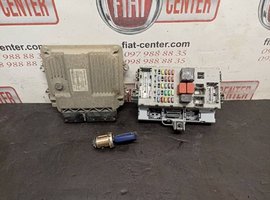 Комплект- блок управління двигуном, блок запобіжників, блок комфорту (BSI), замок запалювання з ключиком,1.3Mjet