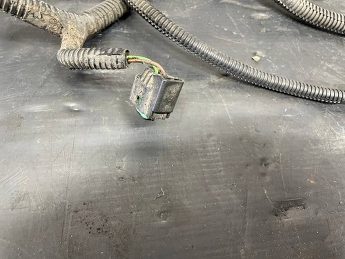 Проводка парктроников заднего бампера.