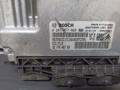 Блок управління двигуном 1.6 HDI