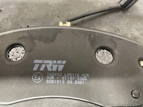 Комплект гальмівних колодок nissan qashqai j11